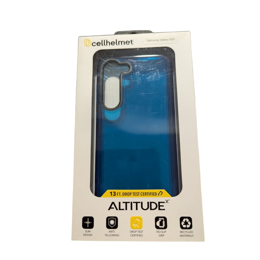 A2 Cellhelmet Altitude X Series Samsung Galaxy‎ S23 Blue Slim Design